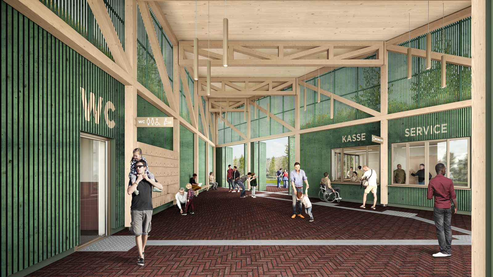 Eingangsgebäude Nordsternpark – Bild 2